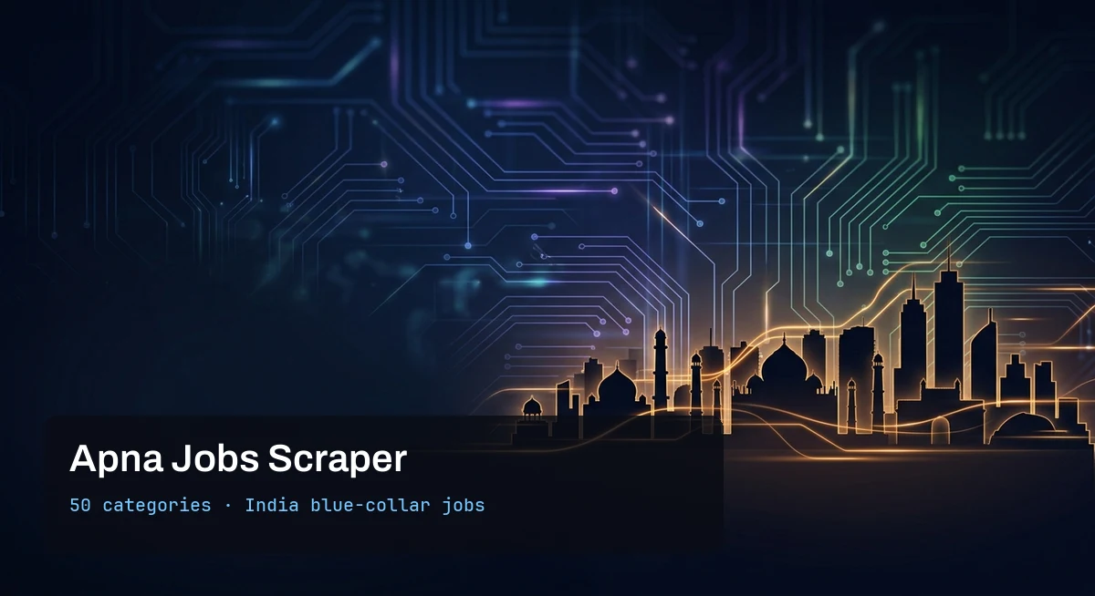 Apna Jobs Scraper